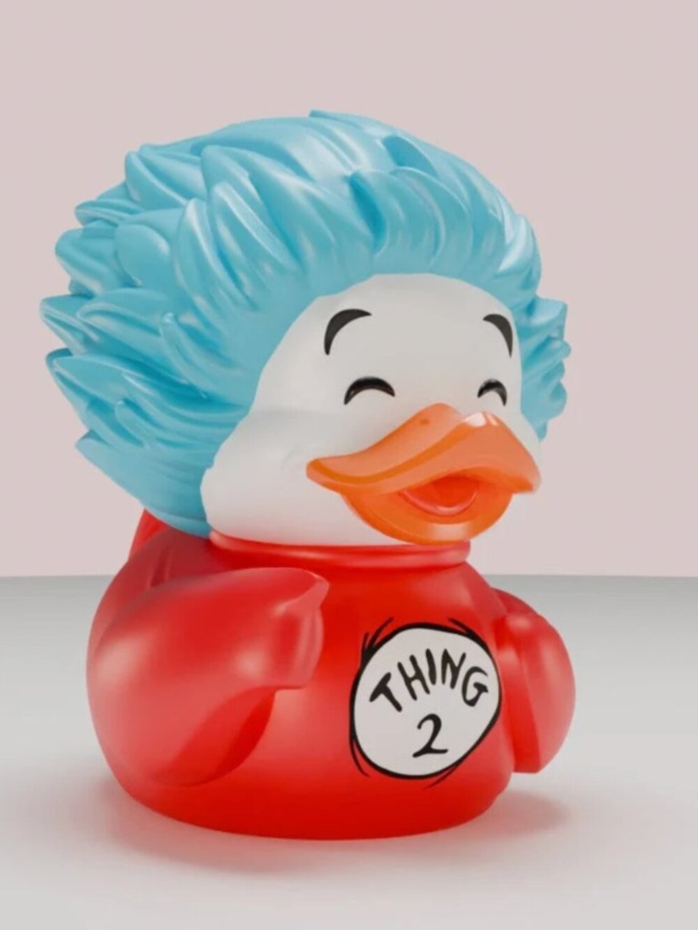 Dr Seuss Thing 1 & Thing 2 TUBBZ Mini Duck Set NIB - Picture 3 of 5